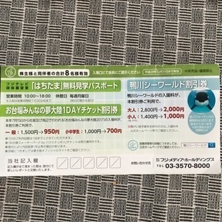 フジテレビ球体展望室「はちたま」無料見学パスポート&鴨川シーワー...