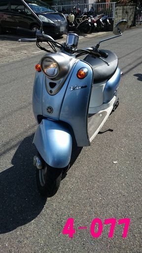 お取引頂きました。☆GARAGE-ECO千音寺☆ヤマハビーノSA10J水色　4-077名古屋市中川区より!!