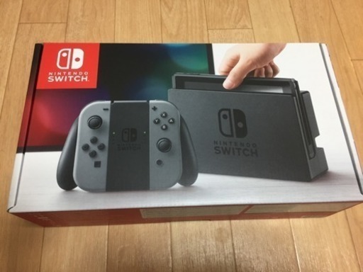 新品 Nintendo Switch ニンテンドースイッチ 本体 グレー 未開封