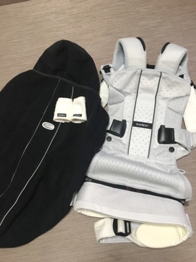 ベビービョルン 抱っこ紐＆防寒フリース キレイです！おまけ付き