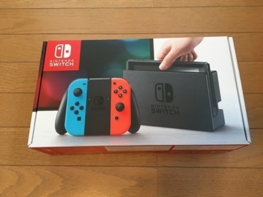 【新品】ニンテンドースイッチ ブルー／レッド【未開封】