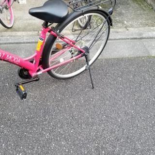 売ります 自転車ギア6段階付き27インチ