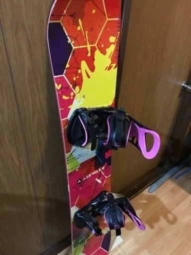 スノーボード、ビンディング、ブーツセット bass syu スノーボード