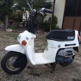 希少 ホンダ スカッシュ 6V車 くるくるハンドル レストアベース車
