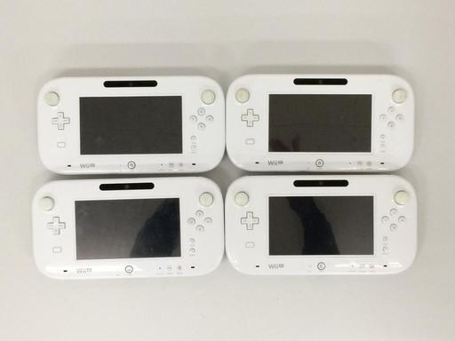 WiiU 本体＋ゲームパッド 4セット ジャンク扱い