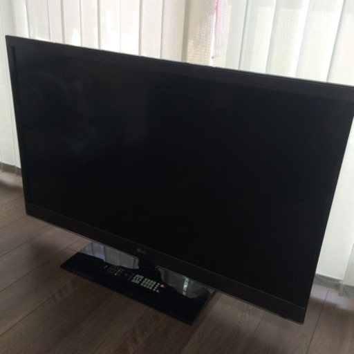 美品 LG 47型LED液晶テレビ 3D対応 リモコン付 47LW5700-JA