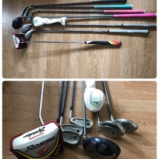 レディースゴルフバッグとクラブセット