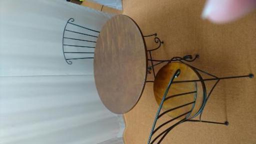 椅子付き ガーデンテーブル