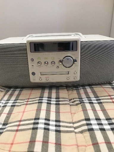 KENWOOD CD.MDラジカセ