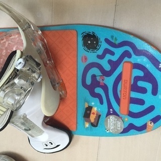 値下げ☆バートン キッズ スノーボードセット80