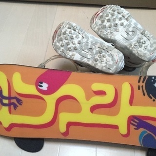 値下げ☆バートン キッズ スノーボードセット80