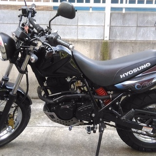 ヒョースン　RT125D 黒 9460km 125cc