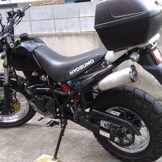 ヒョースン　RT125D 黒 9460km 125cc