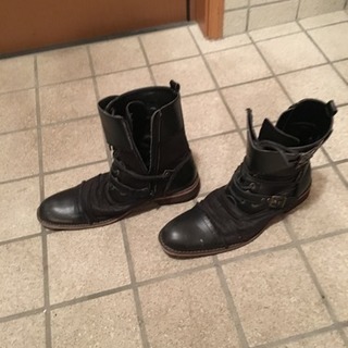 【値下げしました】黒のブーツ(26.5cm)