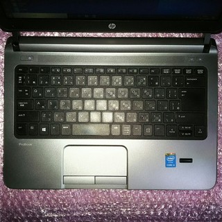 日本製 現行モデル ProBook改 モバイル ノートパソコン 第4世代 Core i3 M.2 SSD HDD Win10
