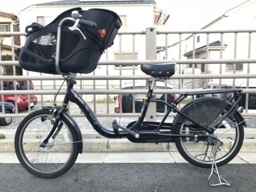 【中古自転車】MAMA・FRE！mini★20インチ3段ギア★子供乗せ(後部カゴつけます！)
