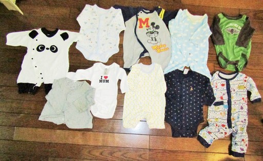 H M Disney Baby Gap他 ベビー服 ロンパース 肌着セット 10着セットでお得 ロボコン 港南台のベビー用品 ベビー服 の中古あげます 譲ります ジモティーで不用品の処分