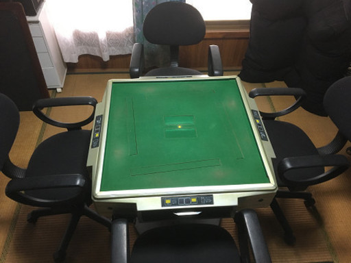 楽天市場】全自動麻雀卓 折りたたみ 四角サイコロパネル