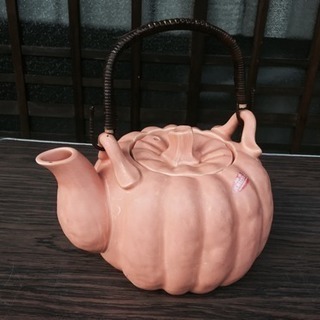 (ありがとうございました)ハロウィンに♪ カボチャ の形のケトル...