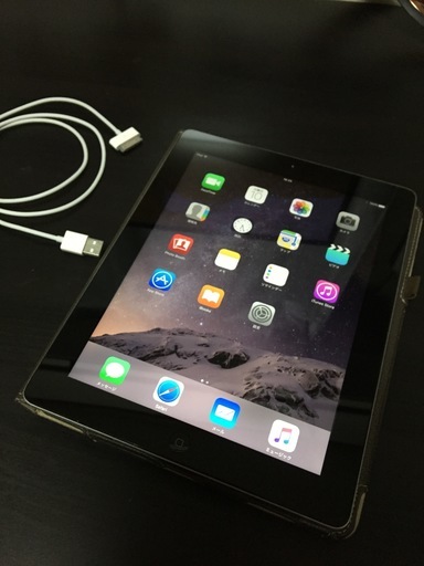 ipad3 16GB wifi ブラック / ケース、ケーブル付