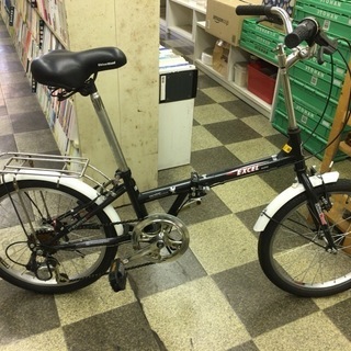 4527]折りたたみ自転車 20インチ 外装6段変速 ブラック w2-worldbuffet ...