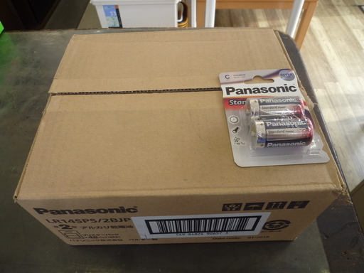 新品 Panasonic 単2型ｱﾙｶﾘ乾電池 LR145PS/2BJP