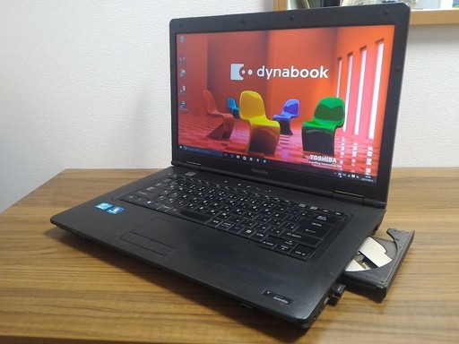 お取引中)第2世代Core-i3 ﾒﾓﾘ2G HDD160G Office2016 高性能Win10ノート i3/ﾒﾓﾘ2G/HDD160G/DVD-RW/Kingsoft Office2016 東芝　[Dynabook B551/E]