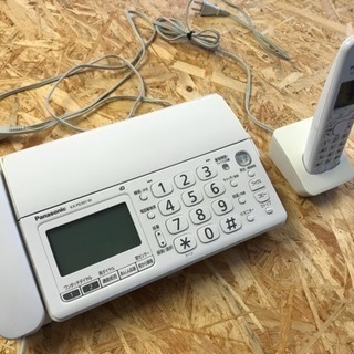 中古パナソニックFax電話と子機1台セット