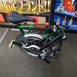 美品！！ ブロンプトン　折りたたみ自転車　M3R 16インチ　BROMPTON　ギア付き　付属品あり　イギリス　英国　