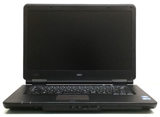 【お手頃中古PC】 　NECノートPC　15.6インチ　Windows10 office2007