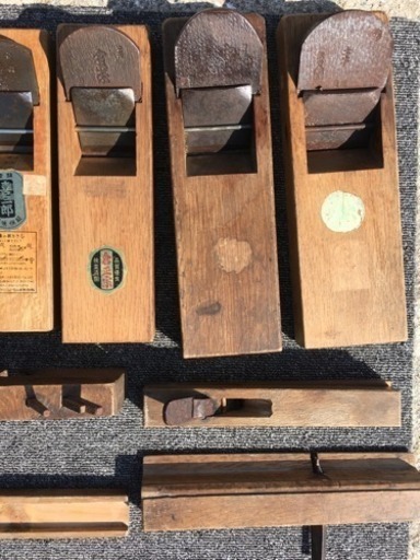 大工道具のカンナ(13個) 貴重品 - その他 