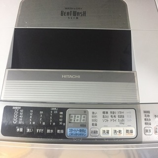 2011年日立縦型8k乾燥洗濯機中古美品