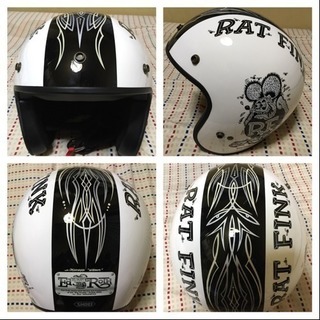 SHOEI フリーダム ラットフィンク コラボ ジェット ヘルメットサイズS 美品