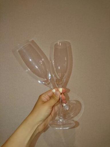 シャンパングラス\u0026ボトルラック