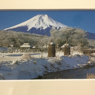 額縁付き 写真