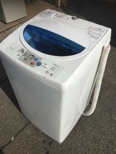 HITACHI 毛布も洗えちゃう5㌔ 洗濯機 クリーニング済み✨
