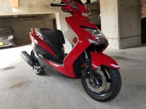 シグナスX XC125SR 赤 走行少 HID装備