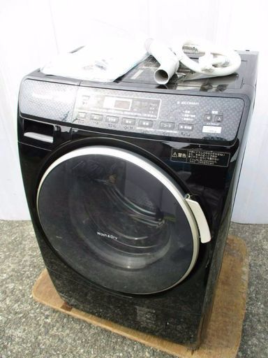2012年式Panasonic プチドラム  ドラム式洗濯機 6キロです マンション等の狭いスペースでも可能サイズです  左開きです 配達無料です