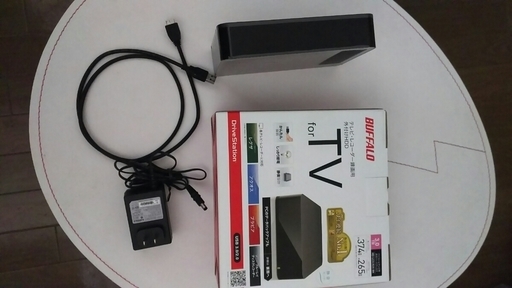 【終了】バッファロー外付けHDD 3TB HD-LC3.0U3-BK USB3.0/2.0 対応 中古
