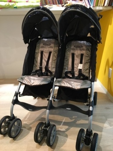 【店頭引取限定】グレコ 二人乗り ２人乗り 双子用ベビーカー