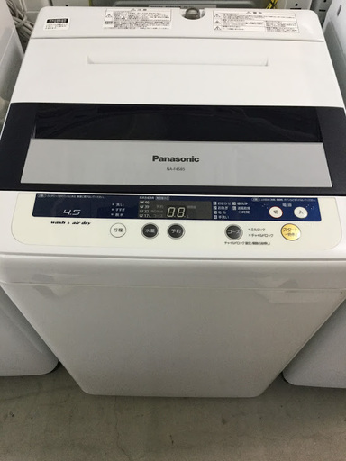 【期間限定30％OFF・全国送料無料・半年保証】洗濯機 Panasonic NA-F45B5 中古