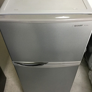 【全国送料無料・半年保証】冷蔵庫 SHARP SJ-H12W-S① 中古 SHARP 中古 LB-SJH12WS 冷蔵庫 118L シャープ SJ-H12W-S 省エネ