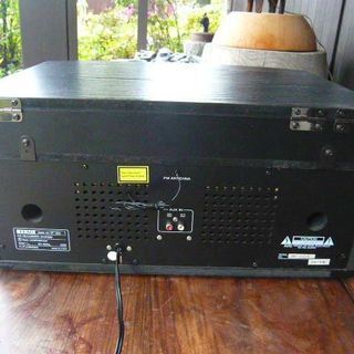 マルチレコードプレーヤー(CDレコーダー機能)AM/FMラジオ付値下げ