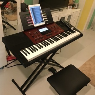 CASIO キーボード 公式 CTK-6250/スタンド・イス・ヘッドフォン 【送料