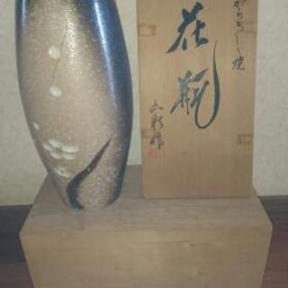 花瓶(しがらき焼き)六彩作品