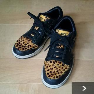 NIKE 豹柄スニーカー | faculdadeuninorte.com.br