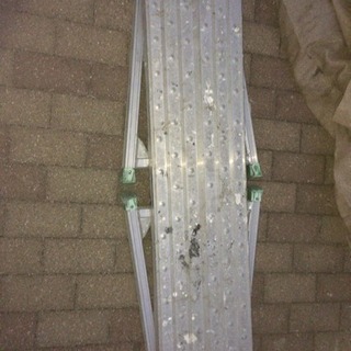 アルミ足場板2枚！アルミ脚立２つ！立ちうま！