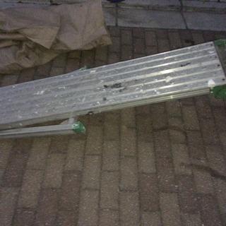 アルミ足場板2枚！アルミ脚立２つ！立ちうま！