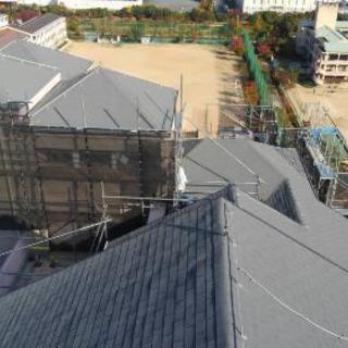 屋根工事です。