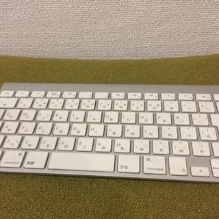 【中古】Apple純正 ワイヤレス 日本語キーボード A1314